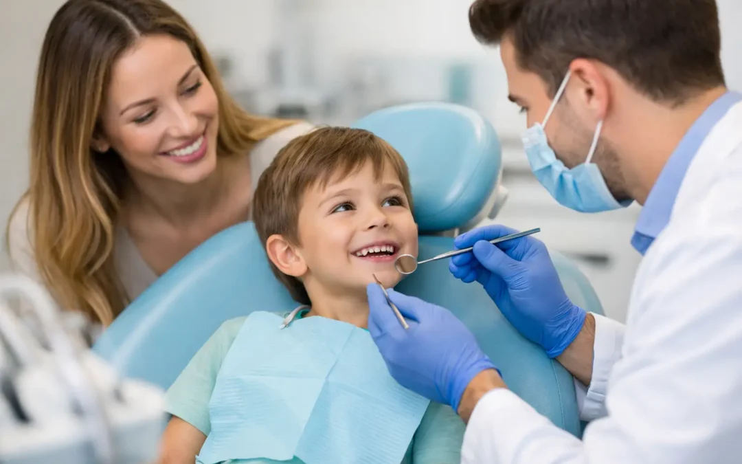 ¿A qué edad llevar niño dentista?