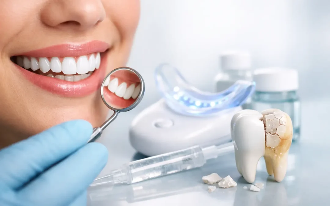 ¿El blanqueamiento dental daña esmalte?