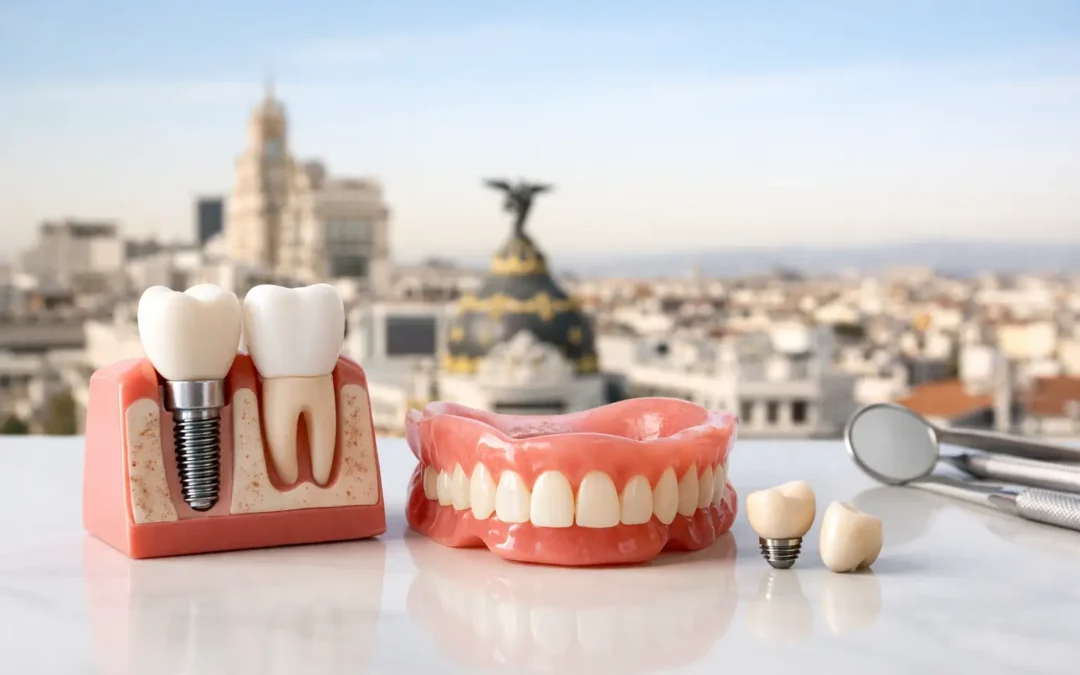 Mejores opciones para reemplazar dientes en Madrid