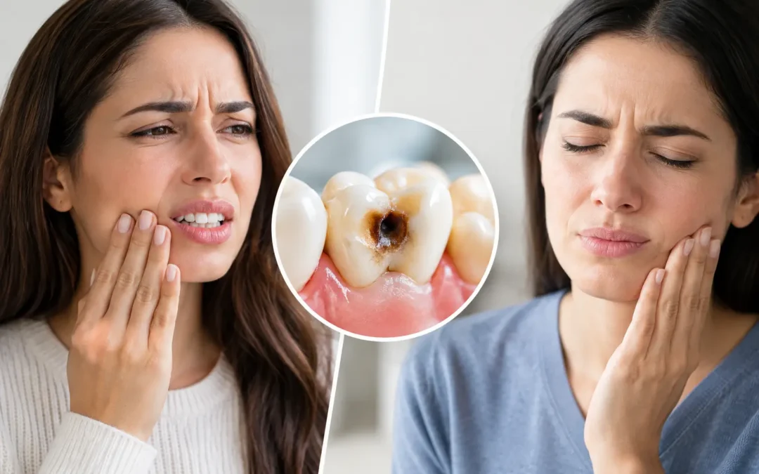 Diferencia entre caries y sensibilidad dental
